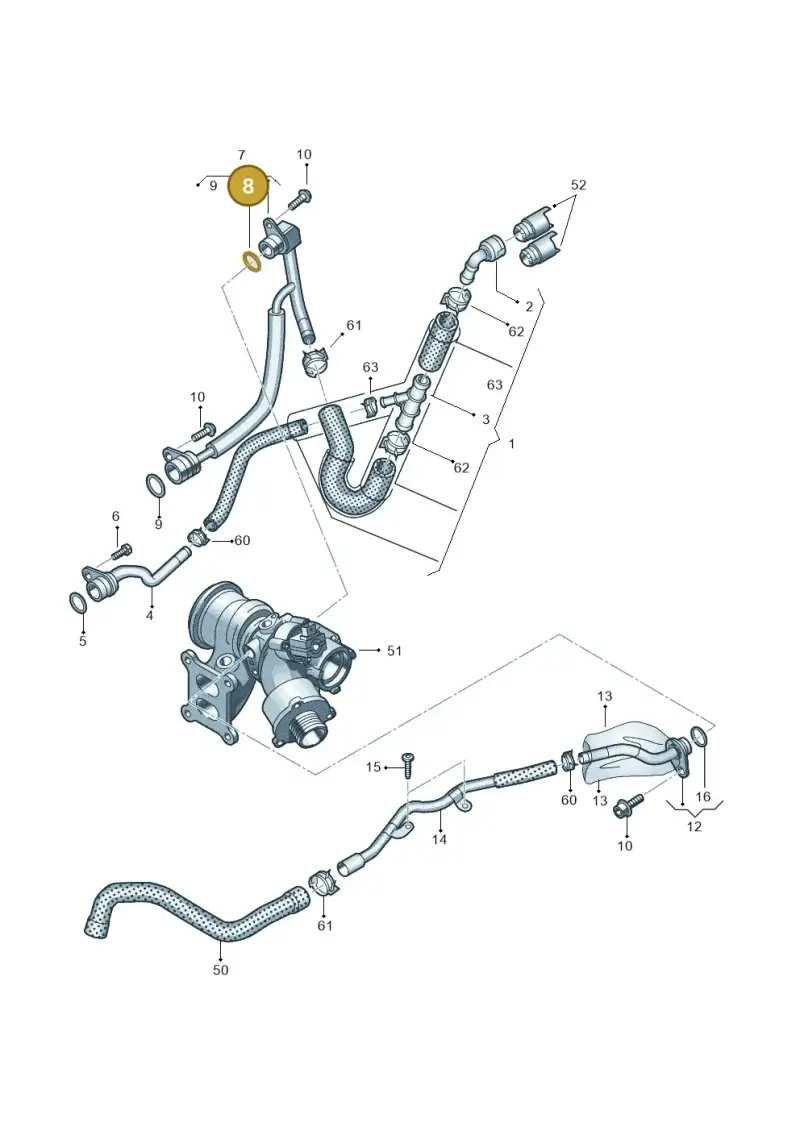 WHT006114 — Skoda Octavia (2019-2024) diagram 850121057, position 8