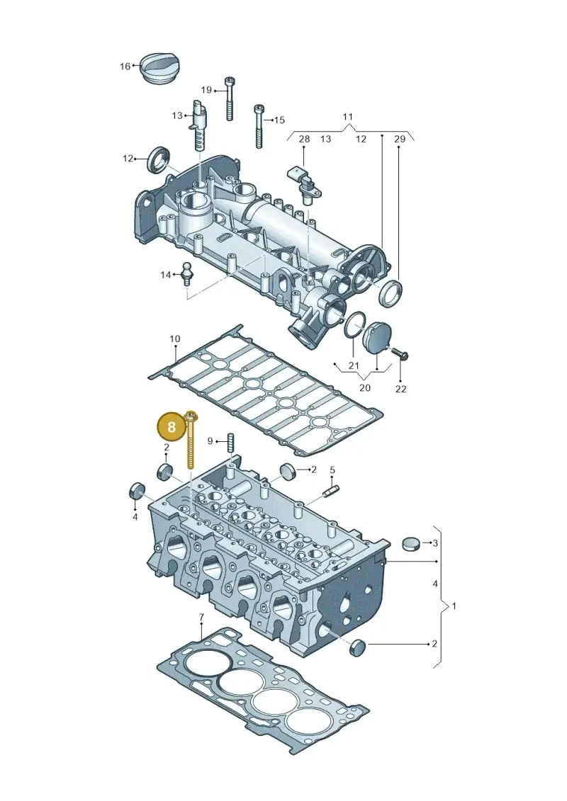 WHT007089 — Skoda Kodiaq (2024-) diagram 837103410, position 8