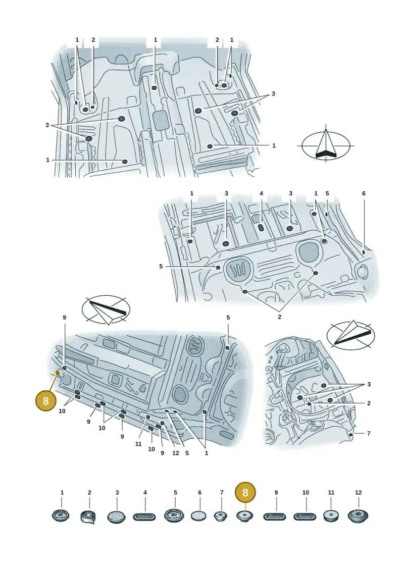 WHT007697 — Skoda Fabia (2021-) diagram 6vn803050, position 8