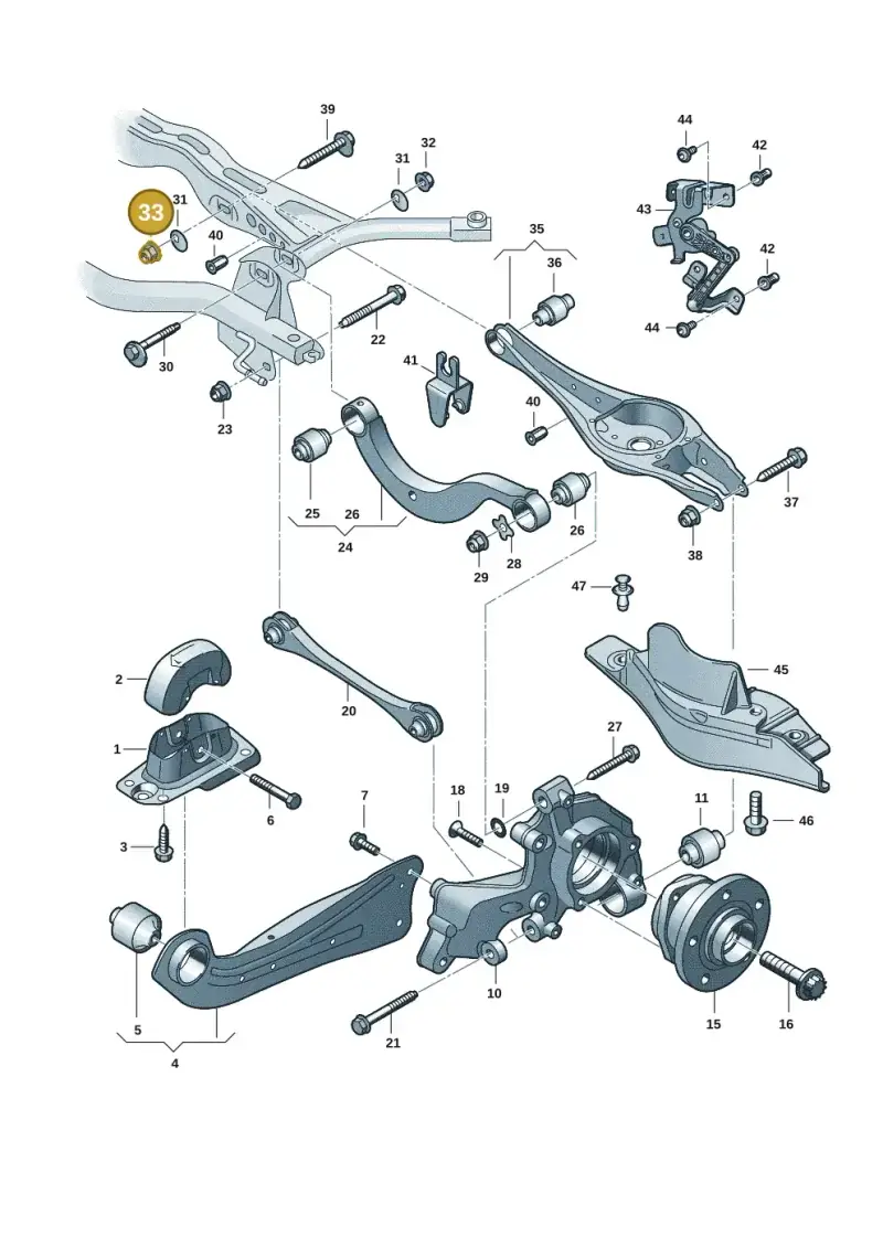 WHT009208 — Skoda Kodiaq (2024-) diagram 3j0505100, position 33