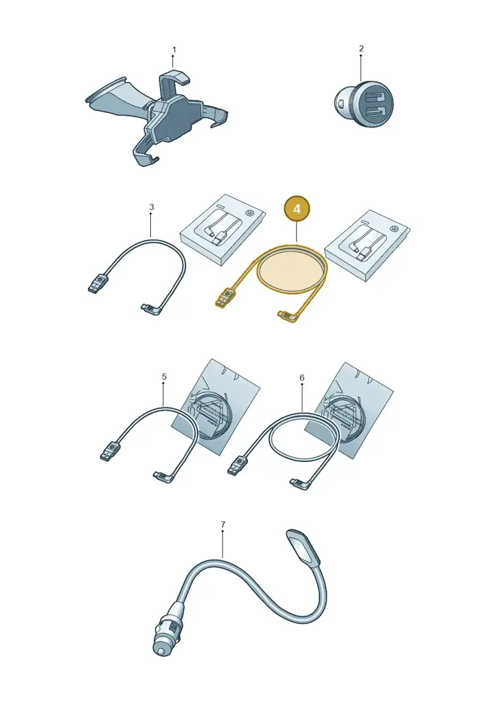 000051446BD — Volkswagen Passat estate (2023-) diagram 15a051060, position 4