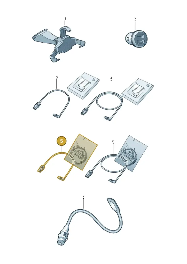 000051446BF — Volkswagen Passat estate (2023-) diagram 15a051060, position 5