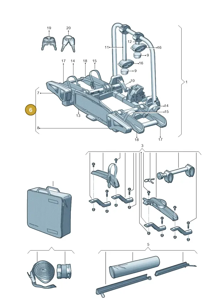 000052719B — Volkswagen Passat Estate (2023-2025) diagram 827071050, position 6