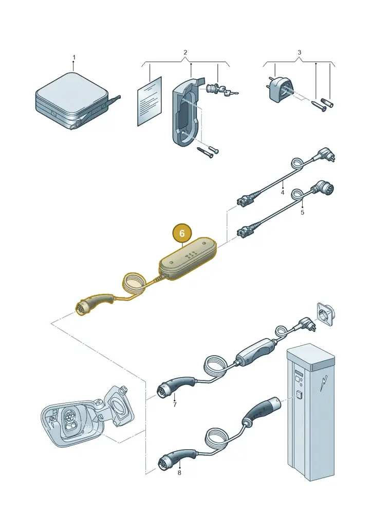 000054412AH — Volkswagen ID.7 Limousine Pro (2023-) diagram 7t0054040, position 6