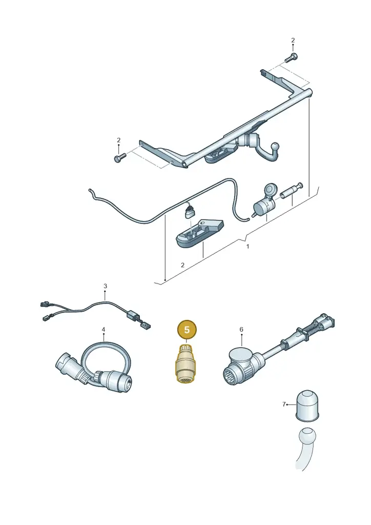 000055310A — Volkswagen Multivan (2021-) diagram 828071010, position 5