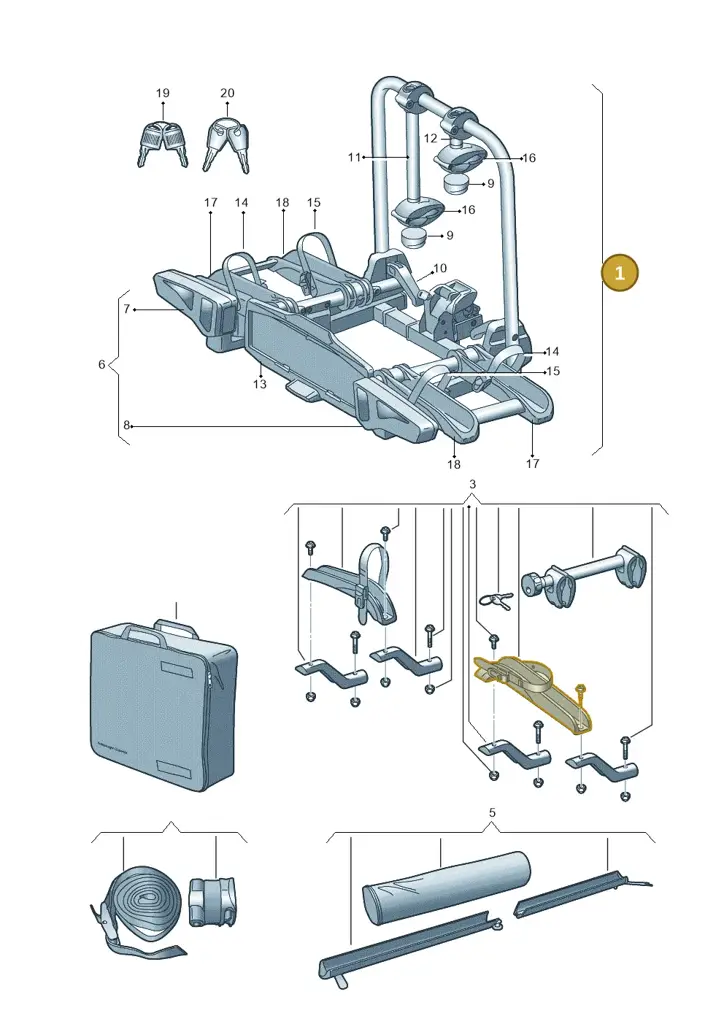 000071105L — Volkswagen Passat Estate (2023-2025) diagram 827071050, position 1