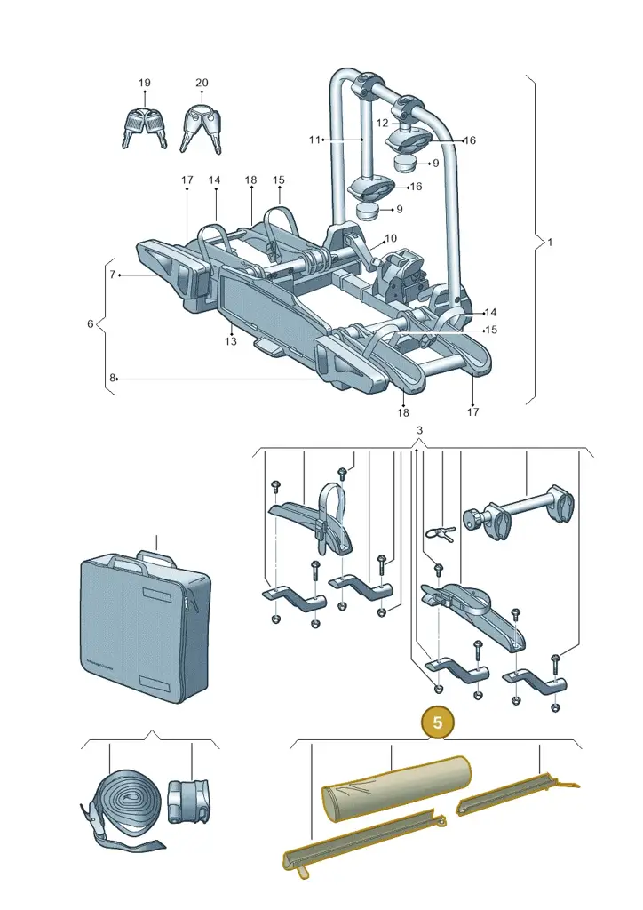 000071123A — Volkswagen Passat Estate (2023-2025) diagram 827071050, position 5
