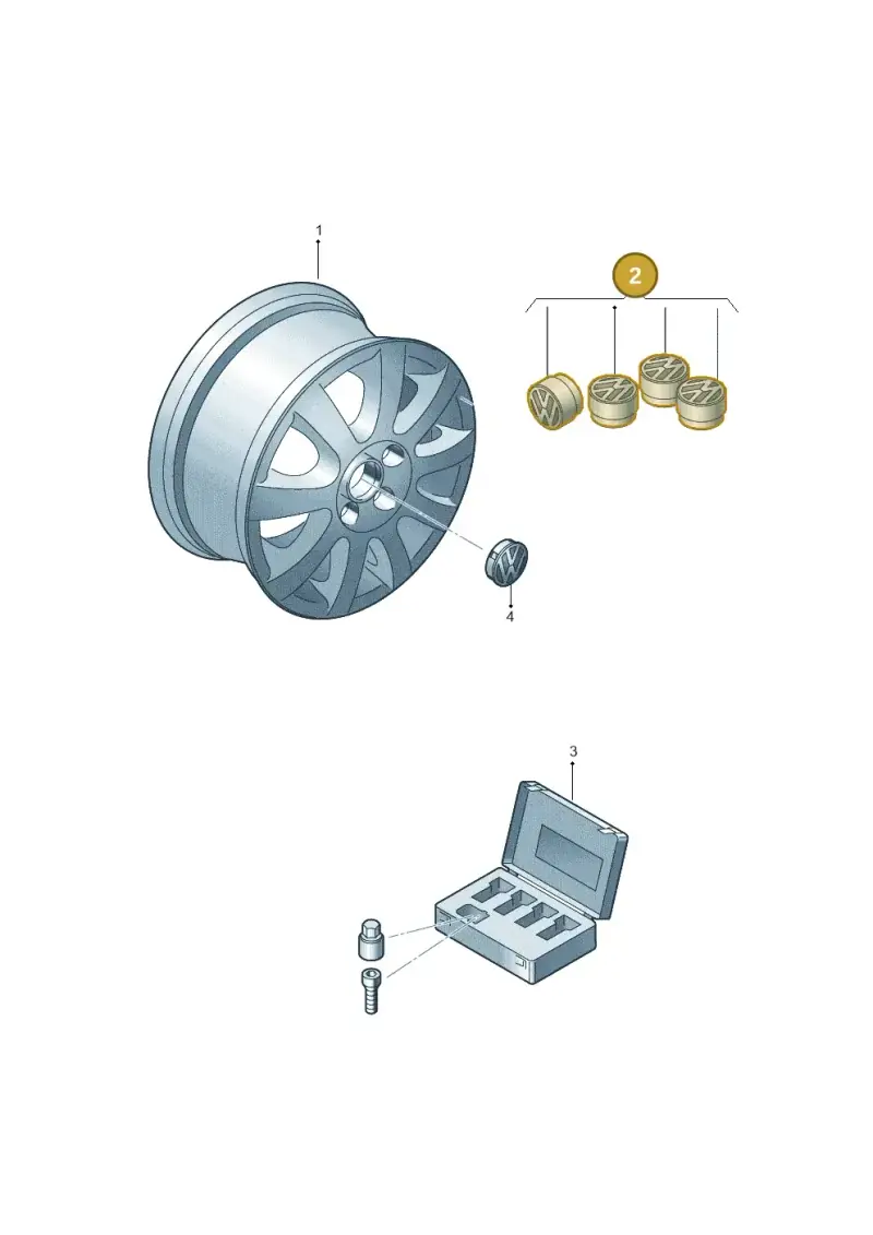 000071215D — Volkswagen Tiguan 2.0 4Motion (2017-2024) diagram 884073010, position 2