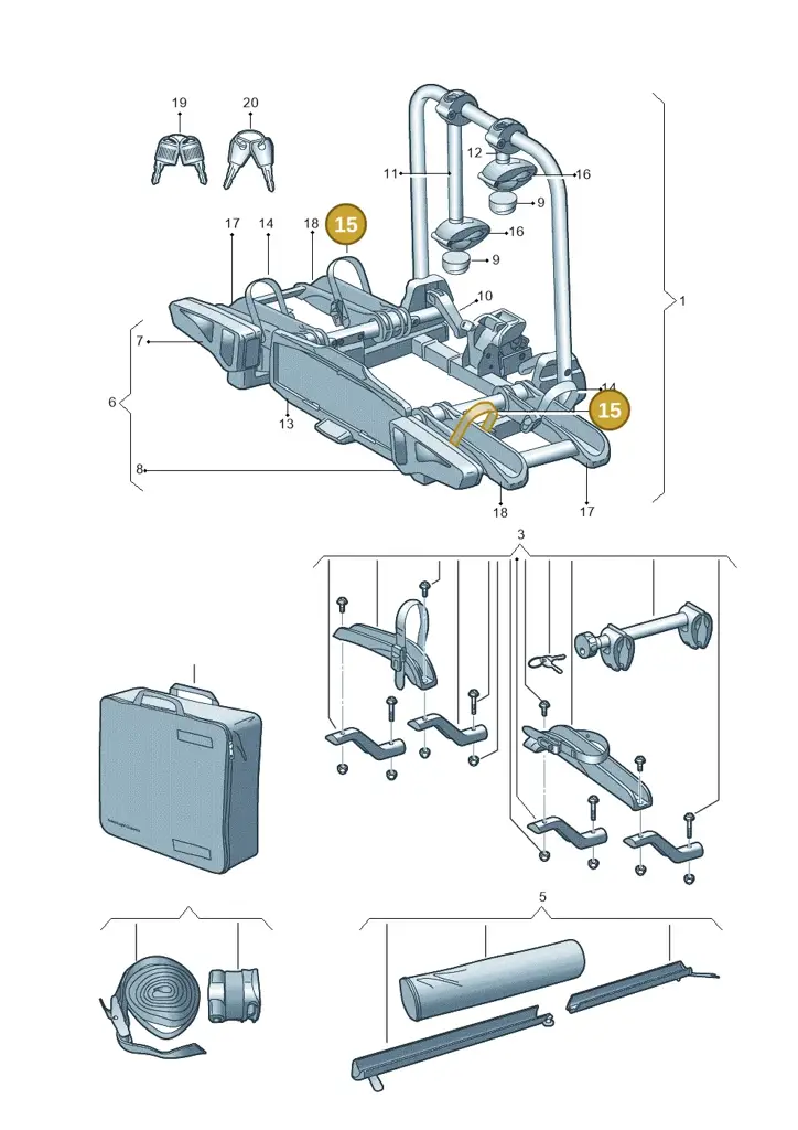 000071705B — Volkswagen Passat Estate (2023-2025) diagram 827071050, position 15