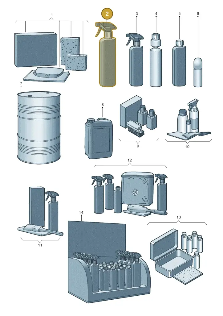 000096300B — Volkswagen Passat estate (2023-) diagram 827096030, position 2