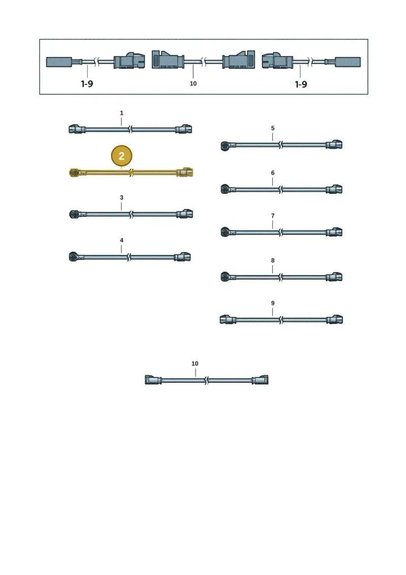 000098602A — Volkswagen Touran 2,0 BlueMotion (2015-2024) diagram 5h0972057, position 2