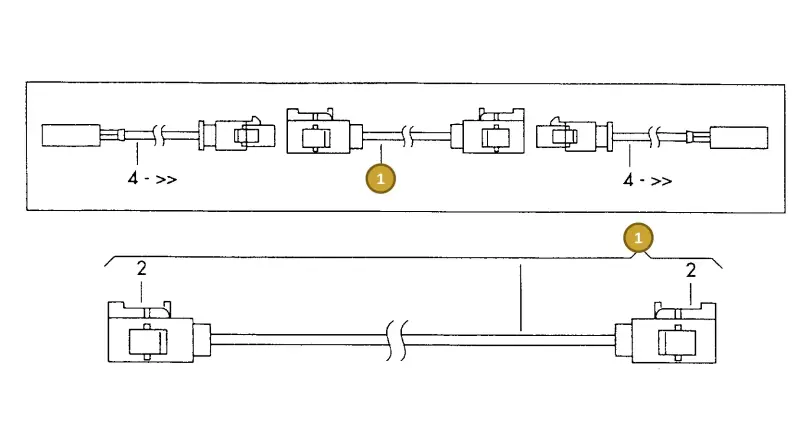 000098652A — Volkswagen 1J0 platform diagram 198035200, position 1