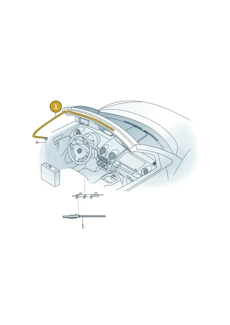 000098652A — Volkswagen New Beetle Cabrio.     06> (2005-) diagram 470035200, position 1