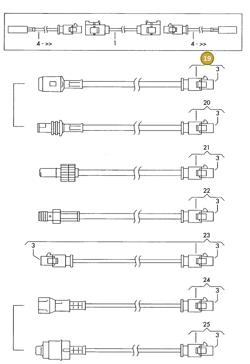 000098683 — Volkswagen 1J0 platform diagram 198035270, position 19