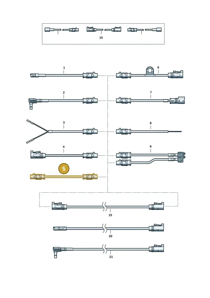 000098692 — Audi A5 Limousine (2024-2025) diagram 859971804, position 5