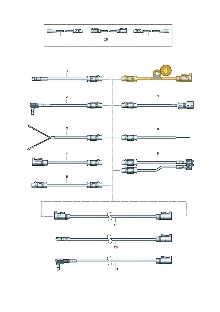 000098703 — Audi A5 Limousine (2024-2025) diagram 859971804, position 6