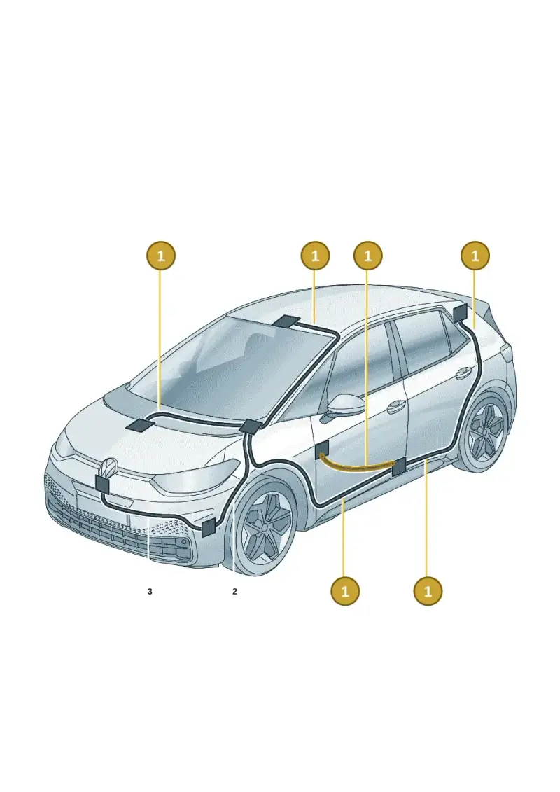 000098800BF — Volkswagen ID.3 (2019-2025) diagram 10a972041, position 1