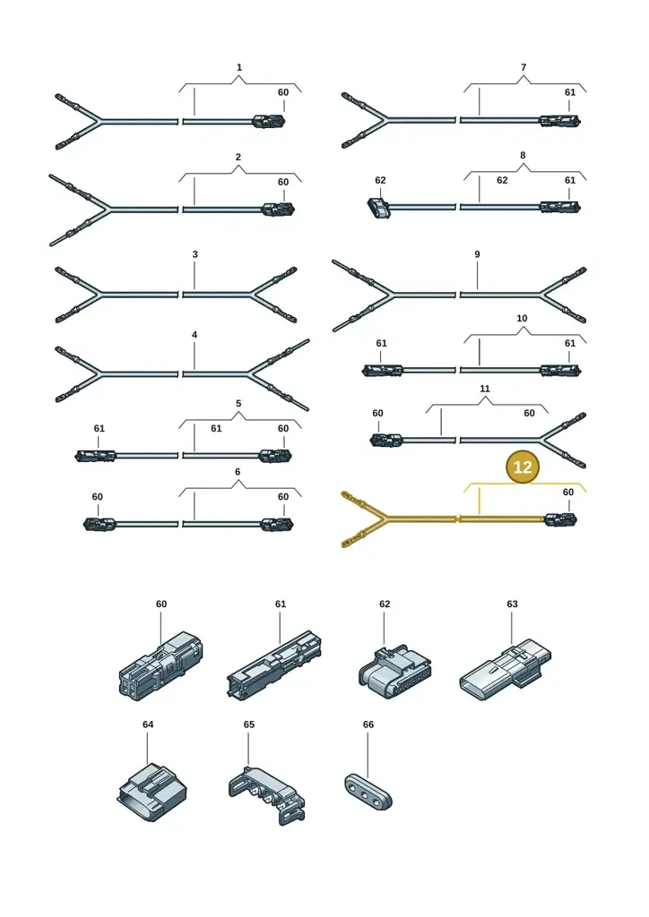 000098800DA — Audi A5 Limousine (2024-2025) diagram 596971802, position 12