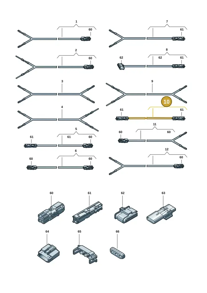 000098800DN — Audi A5 Limousine (2024-2025) diagram 596971802, position 10