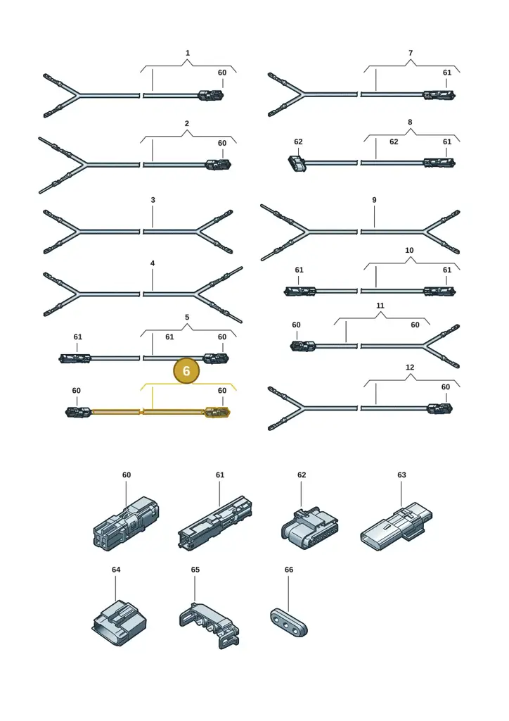 000098800EL — Audi A5 Limousine (2024-2025) diagram 596971800, position 6