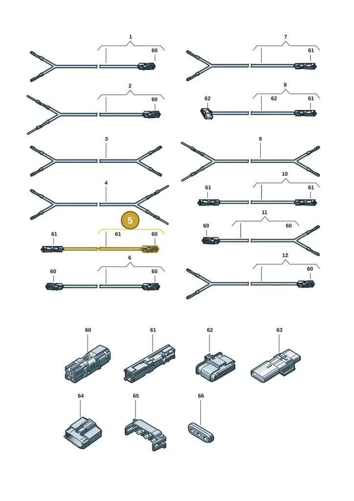 000098800EM — Audi A5 Limousine (2024-2025) diagram 596971800, position 5
