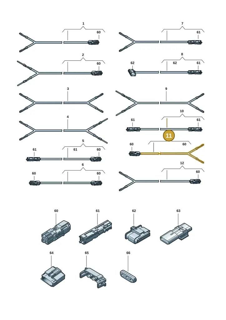 000098800FG — Audi A5 Limousine (2024-2025) diagram 596971800, position 11