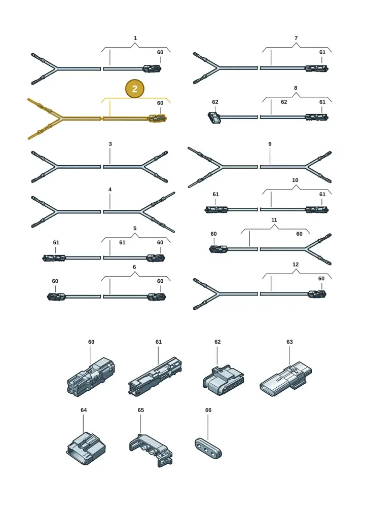 000098800FS — Audi A5 Limousine (2024-2025) diagram 596971802, position 2
