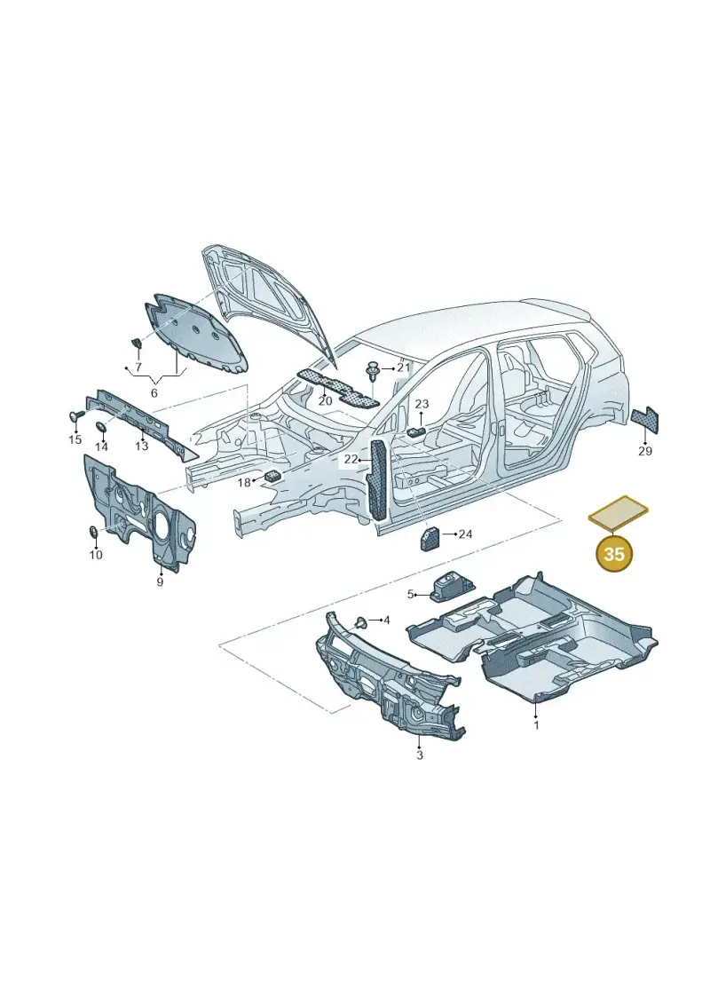 000864663 — SEAT Tarraco (2018-2024) diagram 780863200, position 35