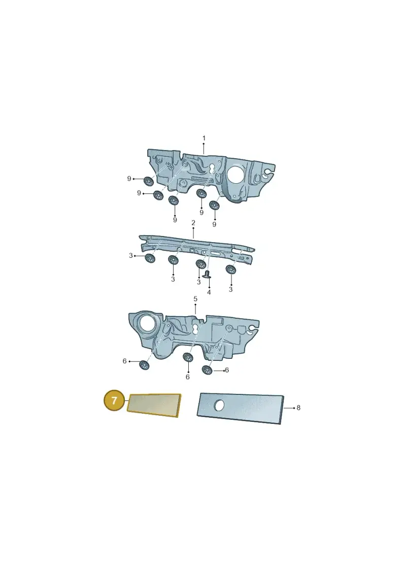000864663 — Skoda Karoq (2017-2023) diagram 834000080, position 7