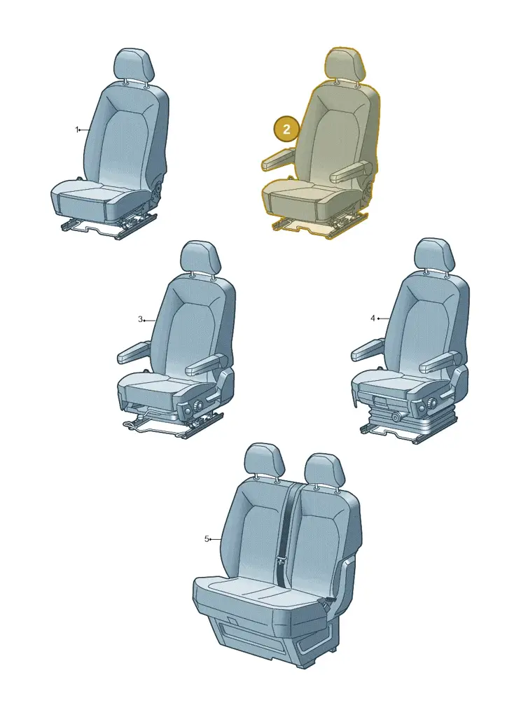 000881020N — Volkswagen MAN TGE 55 (2016-2021) diagram 806881950, position 2