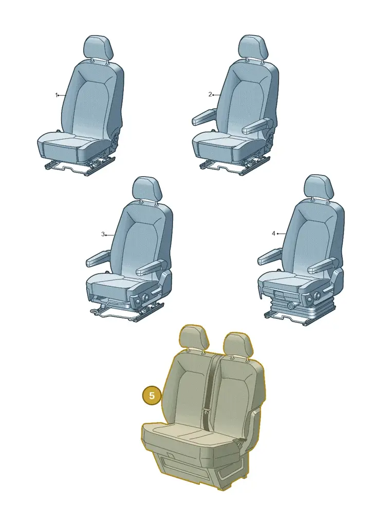 000881020R — Volkswagen MAN TGE 55 (2016-2021) diagram 806881950, position 5