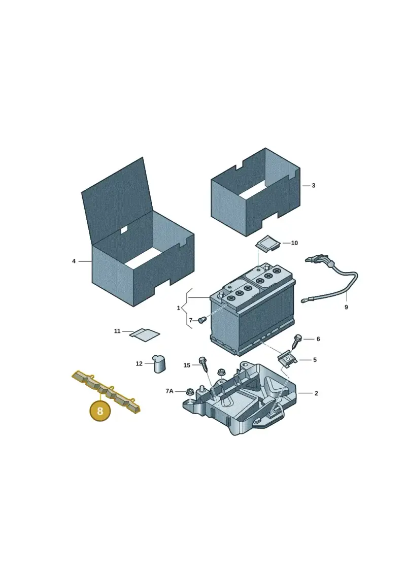 000915413 — Skoda Rapid (2012-2022) diagram 740915006, position 8