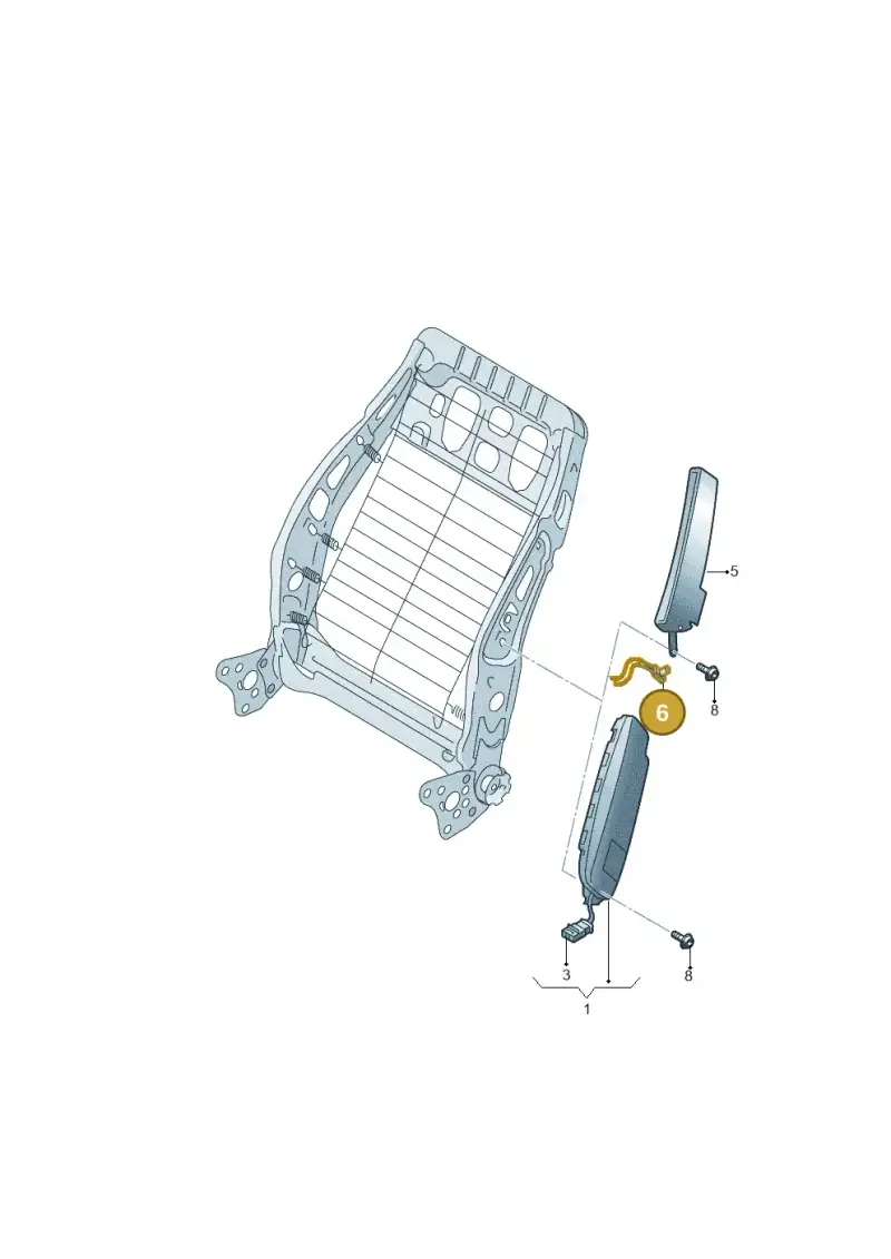 000971582N — Volkswagen Amarok twin cab (2022-) diagram 866880200, position 6