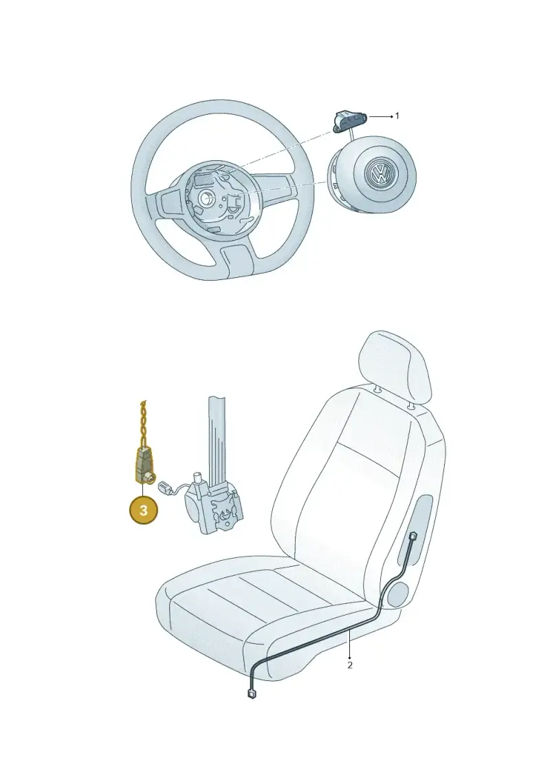 000971582S — Volkswagen Polo 1.0 BlueMotion (2017-2024) diagram 772972250, position 3