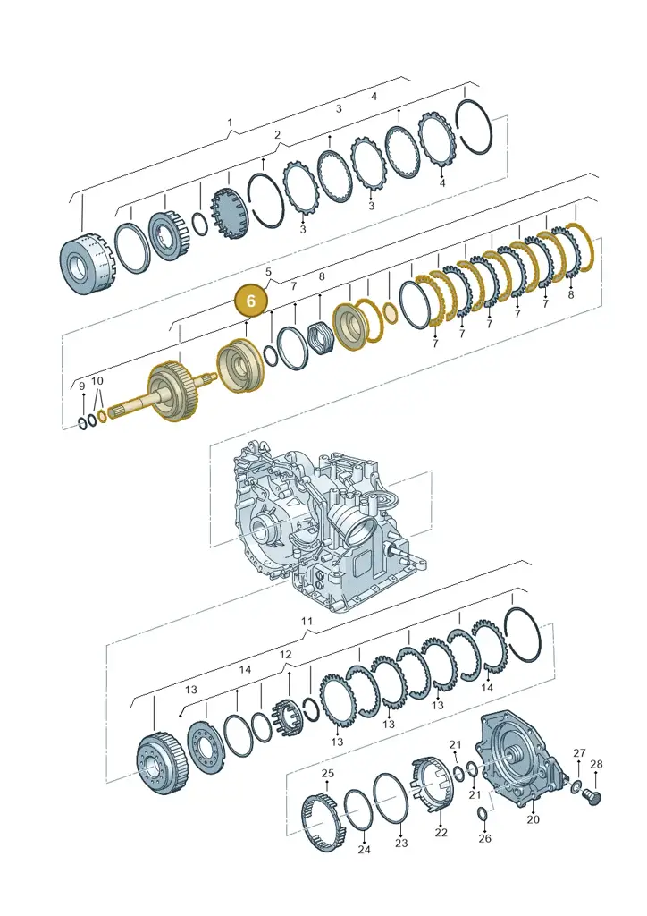001398205A — Volkswagen LUPO/3L TDI (2003-2005) diagram 158323600, position 6