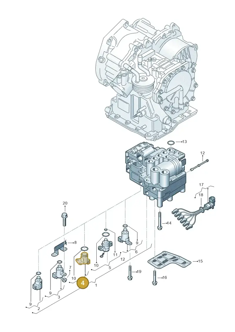 001927333B — Volkswagen LUPO/3L TDI (2003-2005) diagram 158325500, position 4
