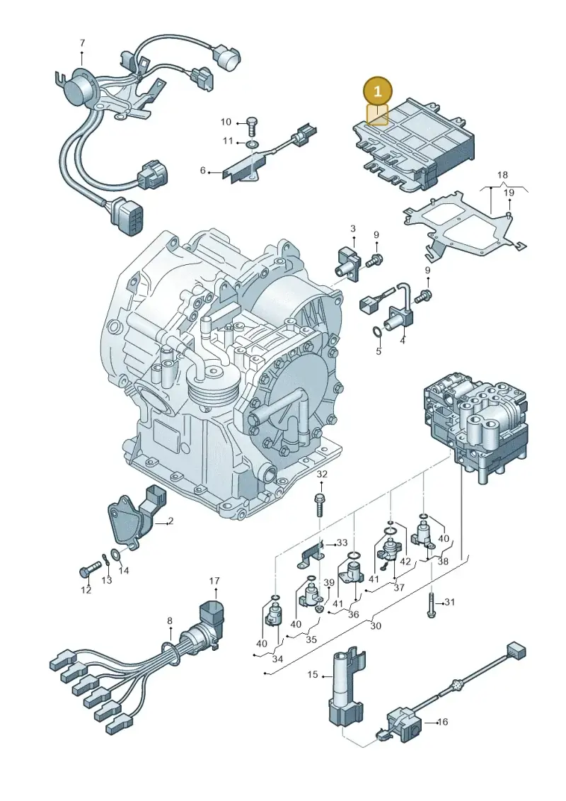 001927731P — Volkswagen POLO (1999-2001) diagram 158927500, position 1