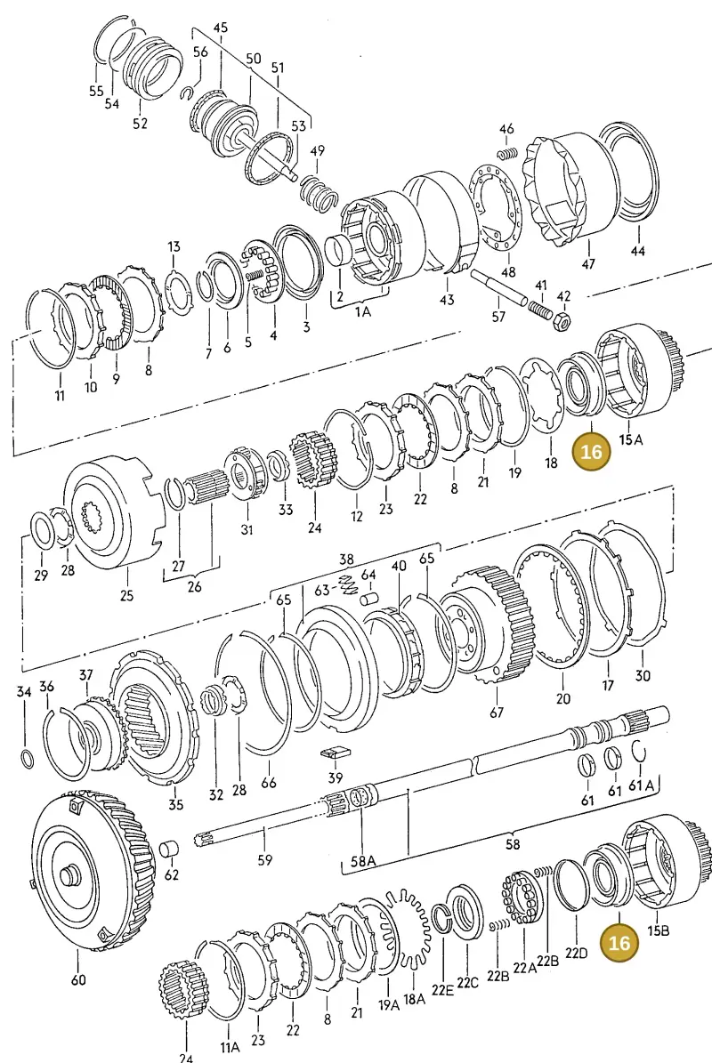 010323217A — Volkswagen Jetta (1989-1991) diagram 110092000, position 16