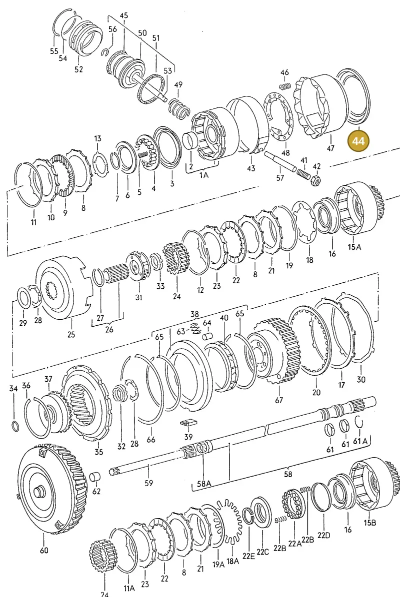 010323479A — Volkswagen Jetta (1981-1984) diagram 110092000, position 44