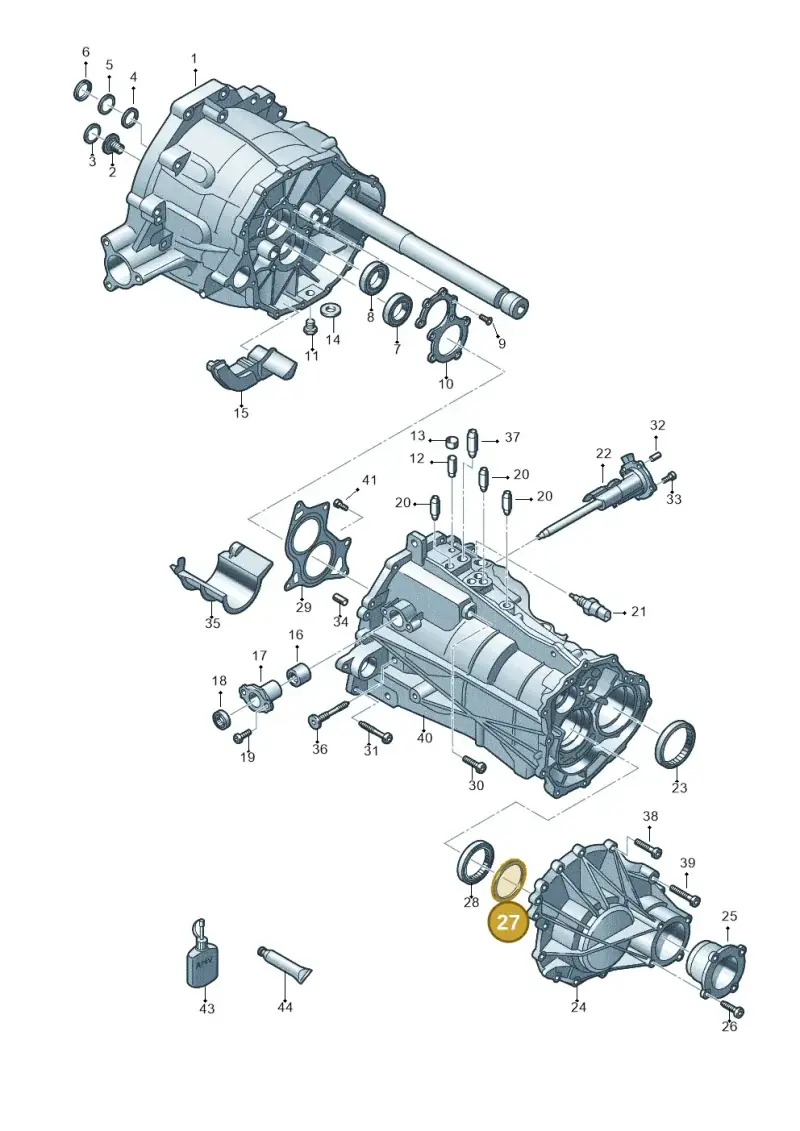 012409387AS — Audi A5 Cabrio 2.0 (2008-2012) diagram 636301450, position 27