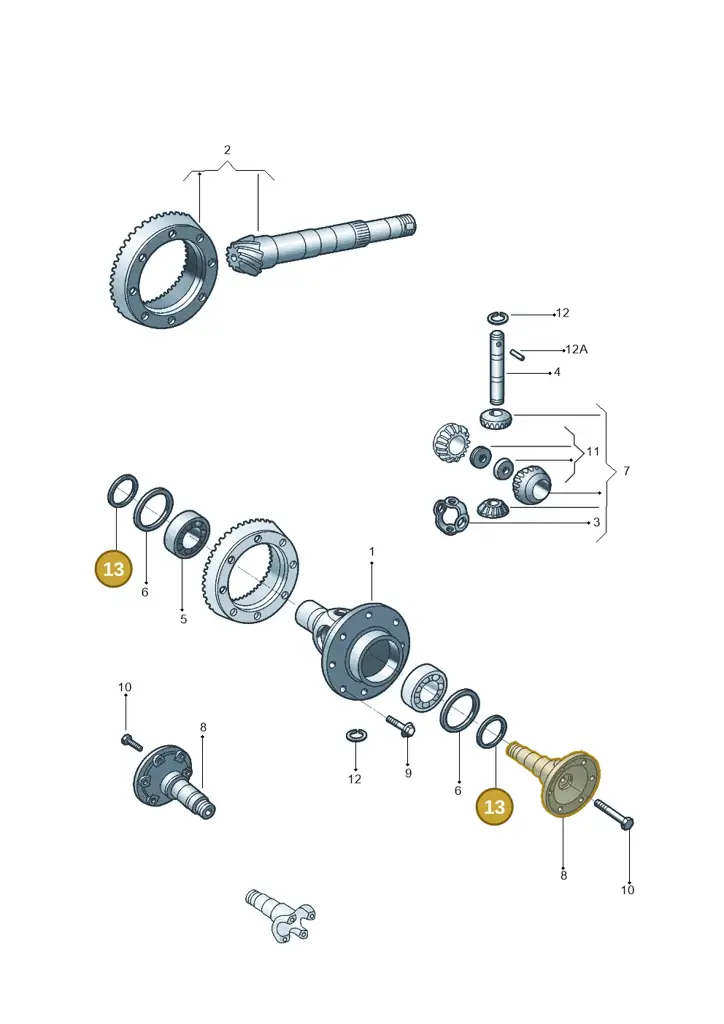 0134093992 — Volkswagen Kombi (2011-) diagram 308517200, position 13