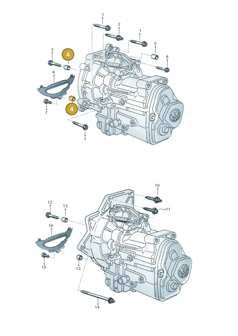 014301153 — Volkswagen LUPO/3L TDI (2003-2005) diagram 158300700, position 4