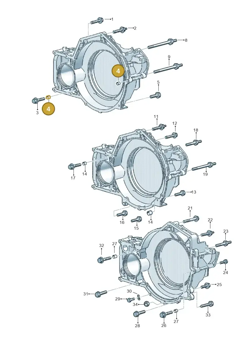 014301153 — Volkswagen New Beetle             06> (2005-) diagram 203300800, position 4