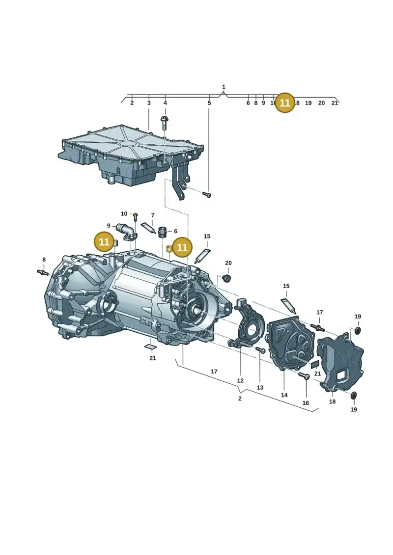 016301299A — Volkswagen ID.Buzz (2022-) diagram 10a901500, position 11