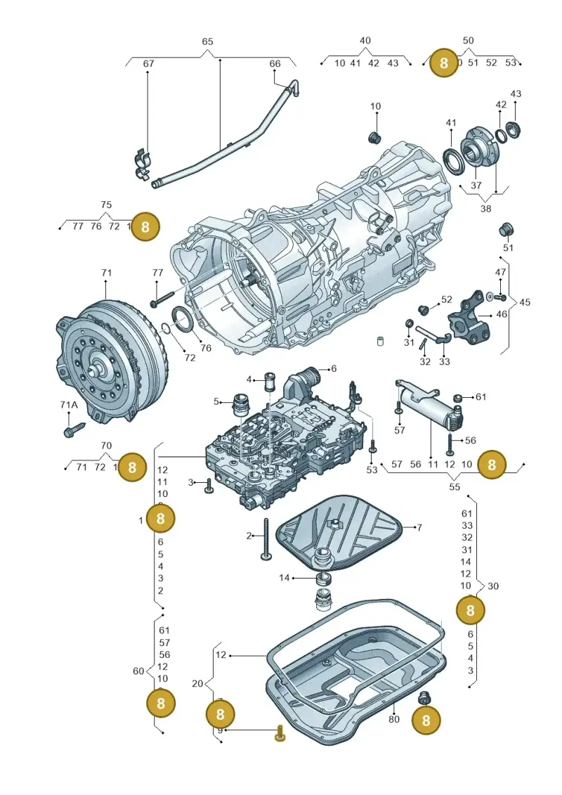 018321377B — Volkswagen Amarok twin cab (2022-) diagram 749321680, position 8