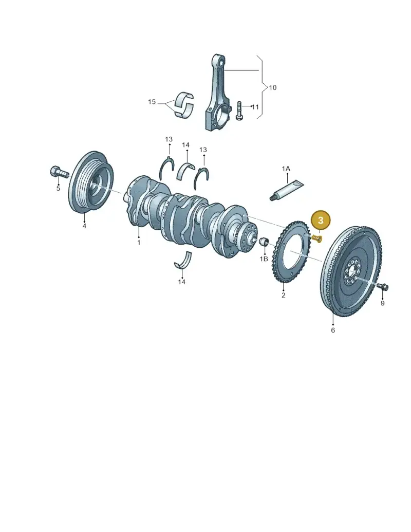 021105229 — Volkswagen New Passat (2015-2022) diagram 691105200, position 3