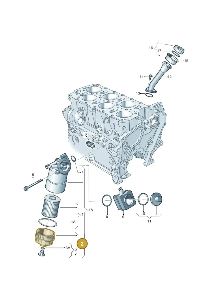 021115433E — Volkswagen Phaeton 4motion (2010-2016) diagram 230115700, position 2