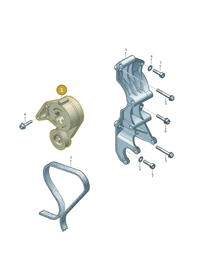 022145299D — Volkswagen Jetta/Wagon (2002-2006) diagram 203903500, position 1