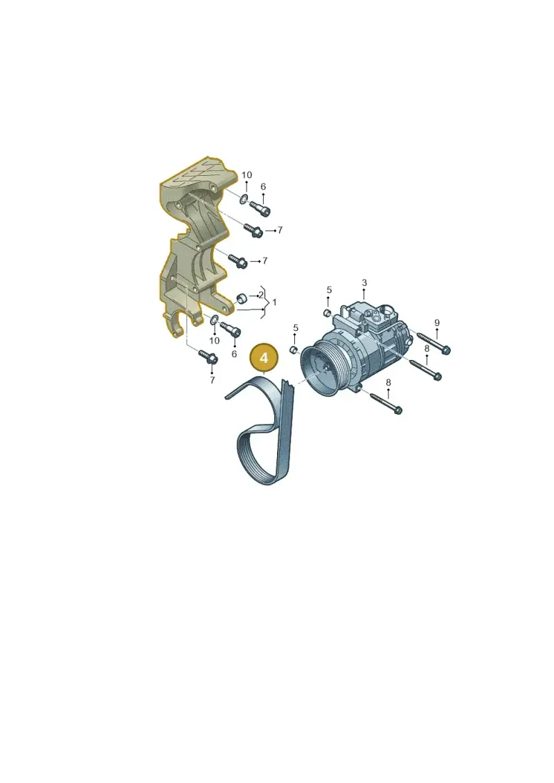 022145933P — Volkswagen Touareg (2012-2014) diagram 274260000, position 4