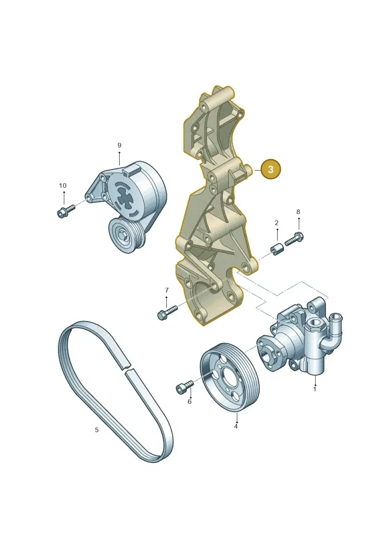 022260087D — Volkswagen TRANSPORTER GESCHL.    08 (2007-) diagram 410145400, position 3